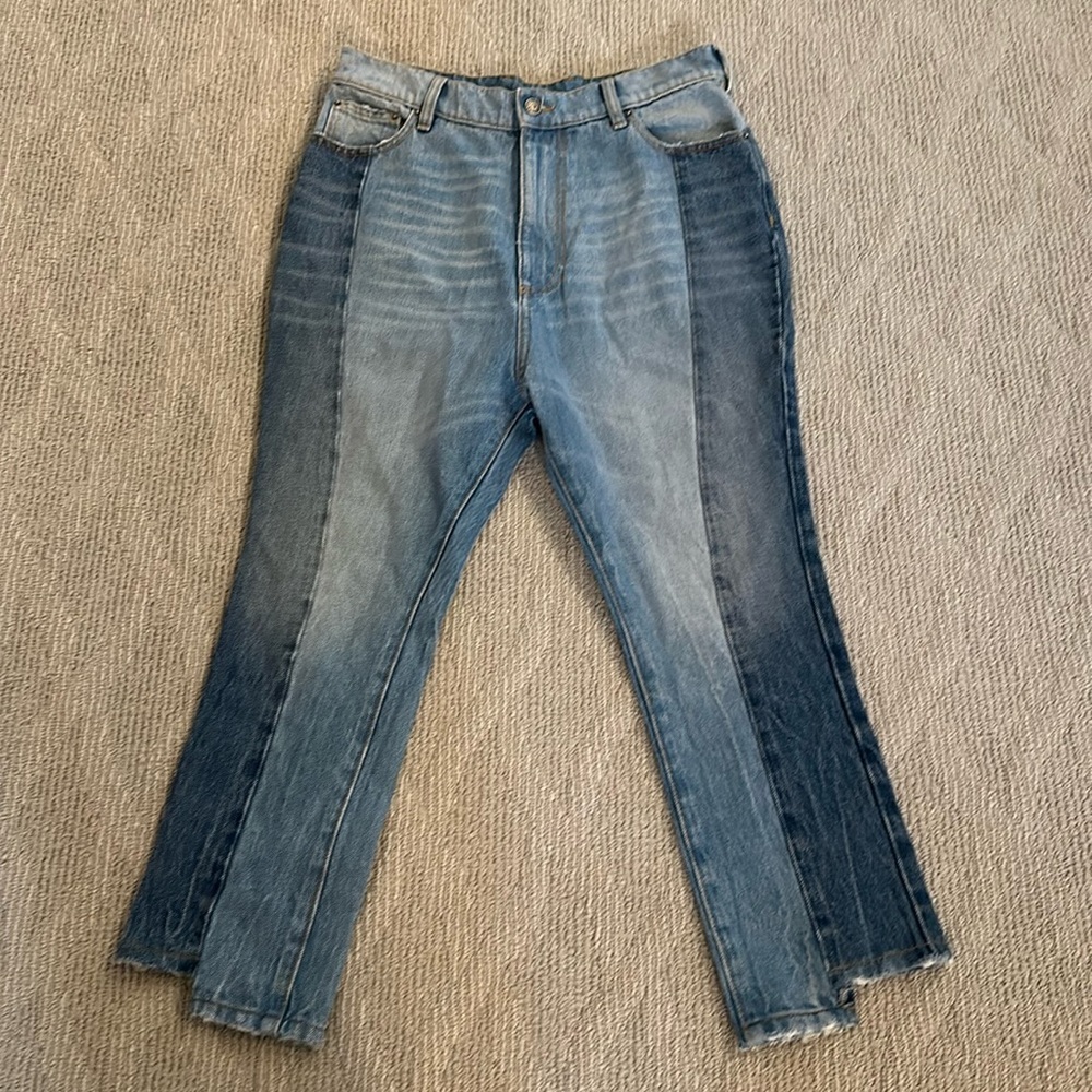 NWOT SEROYA color blocking jeans​